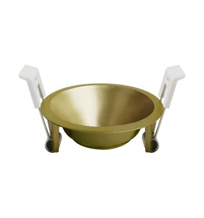 Deep-Deco inbouwring - Goud, aluminium, rond, zonder lichtbron