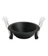 Deep-Deco inbouwspot ring - Zwart aluminium, voor GU10/MR16