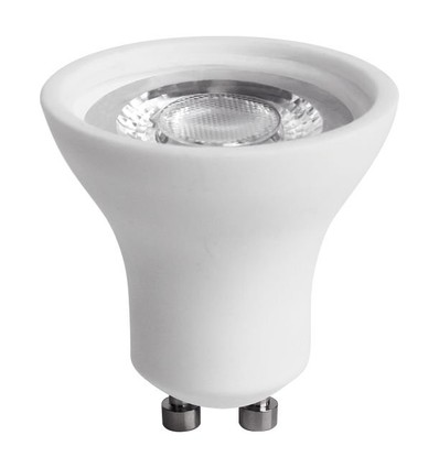 8W Deep-Deco Keramische GU10 LED lamp, dimbaar - 690lm, 36°, 3000K, warm wit
