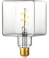 E27 4W LED Filament Ice Cube C95 dimbaar - 270lm, 2500K, helder glas