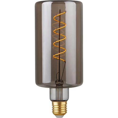 E27 4W dimbare LED lamp - Flex Bottle, 2200K, Smoke, filament, decoratieve lamp