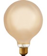 E27 6,5W dimbare LED filament lamp - G125 Globe, 1800K, Champagne glas, 320lm