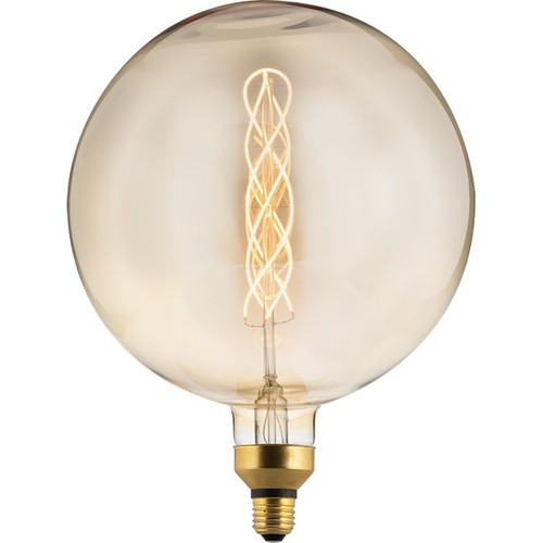 E27 6W XXL Flex Globe G300 filamentlamp - 250lm, dimbaar, goud glas, 2000K