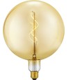 E27 5W Slim Flex Filament G200 Globe - 470lm, 2200K, dimbaar, goud glas