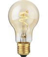 E27 2,9W dimbare LED-lamp - Slim Flex Filament, A60, 2200K, Goud, 250lm