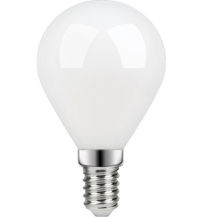E14 7W dimbare LED kogellamp - G45, opaal glas, 806lm, 2700K