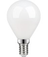 E14 7W dimbare LED kogellamp - G45, opaal glas, 806lm, 2700K