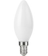 E14 7W dimbare LED kaarslamp - C35, 806lm, opaal glas, 2700K