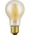 E27 4,7W dimbare LED lamp - Filament, A60, 470lm, 2200K, goud glas