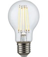 E27 4,7W dimbare LED lamp - A60, filament, helder glas, 2700K