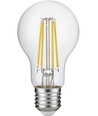 E27 4,9W dimbare LED-lamp - A60, filament, helder glas, 600lm, 2700K