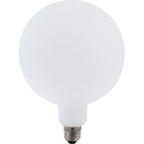 E27 6W dimbare LED filament lamp - G150, XXL Globe, mat wit, 2500K