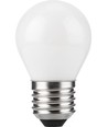 E27 4W dimbare LED kogellamp - G45, filament, opaal glas, 2500K