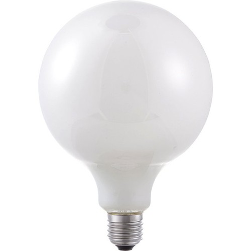 E27 6W dimbare LED globe lamp - G125, filament, opaal glas, 2500K