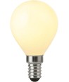 E14 4W dimbare LED kogel - G45, opaal glas, 2500K, 310lm