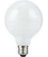 E27 5,5W dimbare LED globe lamp - G95, opaal glas, 2500K, filament