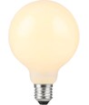 E27 5,5W dimbare LED globe lamp - G95, opaal glas, 2500K, filament