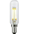 E14 4W dimbare LED buislamp - 9,5cm, filament, 2700K, helder glas