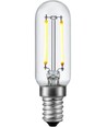 E14 2W dimbare LED lamp - Filament, 8,5cm, 2500K, helder glas