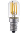 E14 3W dimbare LED buislamp - 5,5cm, filament, 2500K, helder glas