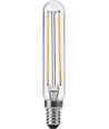 E14 4W dimbare LED buislamp - 11,5cm, filament, 2500K, helder glas