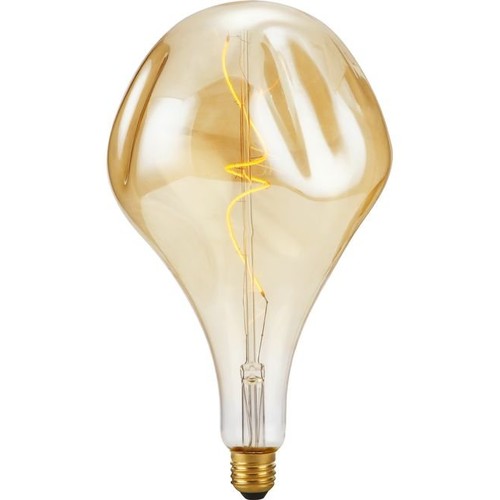 E27 4W XXL Filament LED lamp - A165, Mystery, dimbaar, 2000K, goud glas