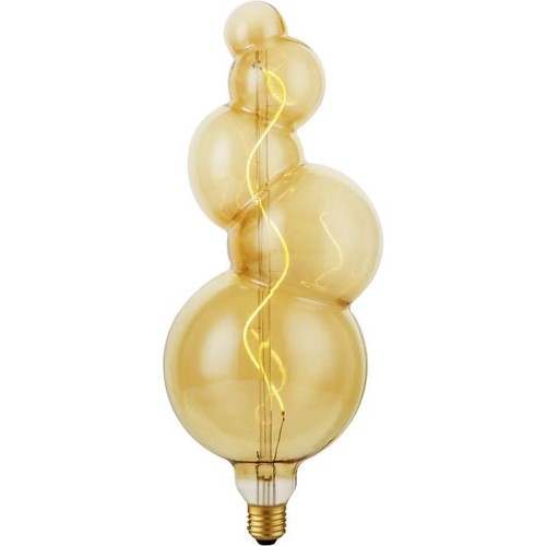 E27 4W XXL Flex Bubble-5 filamentlamp - 200lm, dimbaar, goud glas, 2000K