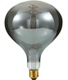 E27 6W dimbare XXL LED lamp - R160, 180lm, rookglas, 2200K, filament flex