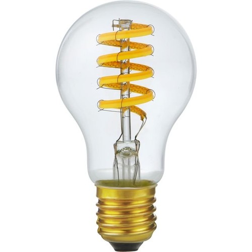 E27 6W dimbare LED-lamp - DimToWarm, 2200-2700K, A60, Filament Flex, 570lm, helder glas