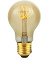 E27 4W dimbare LED filament lamp - A60, Flex, Gold, 2000K, 210lm
