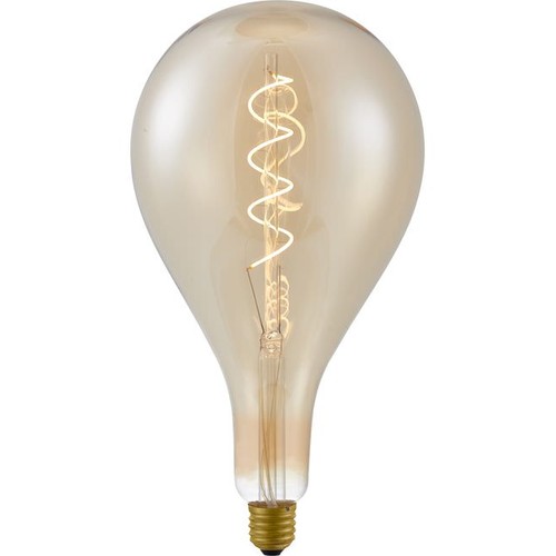 E27 4W XXL Filament LED-lamp - A157, 2000K, goudglas, dimbaar