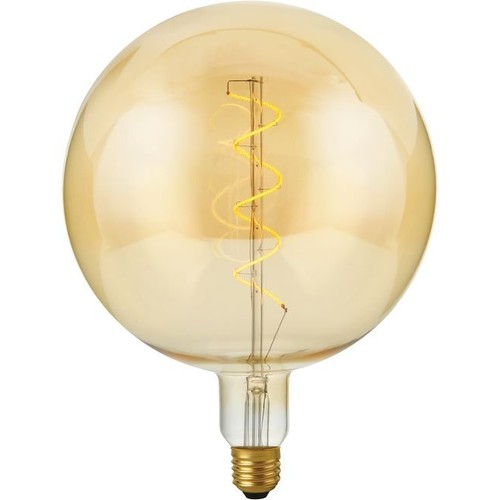 E27 4W XXL Flex G200 filamentlamp - 250lm, 2000K, dimbaar, goud glas