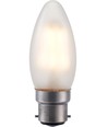 BA22d 4W LED kogellamp - C35, 380lm, dimbaar, mat glas, 2500K