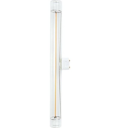 S14d 2,8W LED-lijnlamp dimbaar - 150lm, 2200K, T30, helder glas