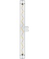S14d 2,8W dimbare LED lamp - T30, spiraal filament, 2200K, helder glas