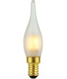 E14 1,8W dimbare LED kaarslamp - C23, Mini Tip, mat glas, 2700K