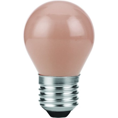 E27 4,5W dimbare LED kogellamp - G45, Filament, 1800K Flame, 250lm