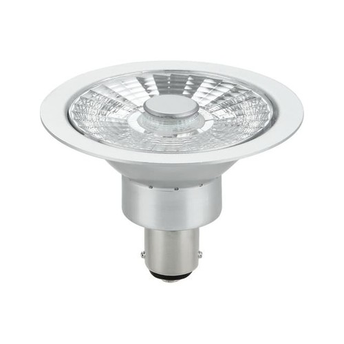 BA15d AR70 8W LED lamp, 12V - 480lm, 30°, dimbaar, warm wit