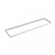 30x1200 frame voor LED paneel - Wit, hoogte 6,5cm, voor directe plafondmontage