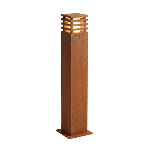 Corten 11W tuinlamp - 70 cm, IP65 buiten, incl. lichtbron