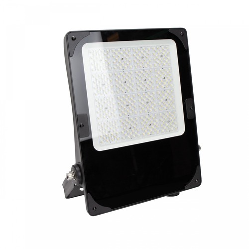 200W LED breedstraler - IP66, IK08, zwart, neutraal wit