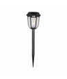 Solara Rustica 1W tuinlamp op zonne-energie - 2700K, 50cm, IP44, zwart