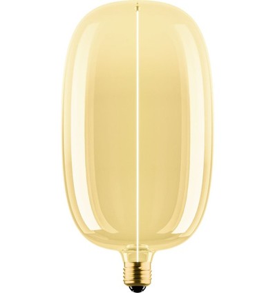 E27 4,8W dimbare LED-lamp - WG145, Goud, Filament Flex Magnetic, 1800K, 200lm