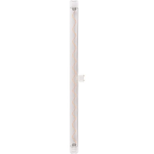 S14d 4W dimbare LED lamp - T30, spiraal filament, 2200K, helder glas