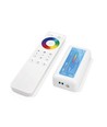 RGB+W-controller met afstandsbediening - RF draadloos, 12V (192W), 24V (384W)