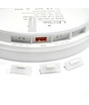 24/18/13W LED CCT plafondlamp - Ø28cm, Hoogte: 5cm, IP54, witte rand, incl. lichtbron