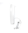 24/18/13W LED CCT plafondlamp - Ø28cm, Hoogte: 5cm, IP54, witte rand, incl. lichtbron