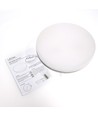 24/18/13W LED CCT plafondlamp - Ø28cm, Hoogte: 5cm, IP54, witte rand, incl. lichtbron