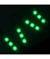 1,1W LED-module - 12V DC, IP66, waterdicht groen, perfect voor borden en speciale oplossingen