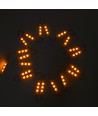 1,1W LED-module - 12V DC, IP66, waterdicht geel, perfect voor borden en speciale oplossingen
